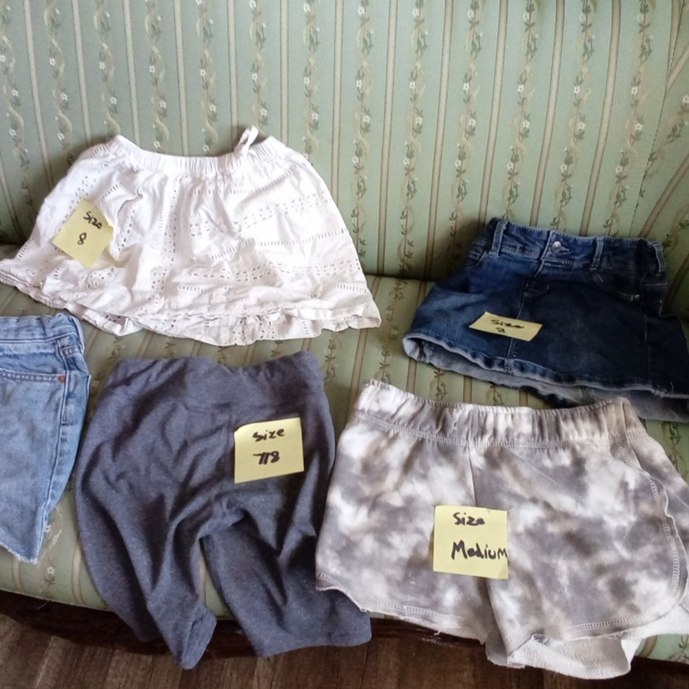 Shorts and skirts